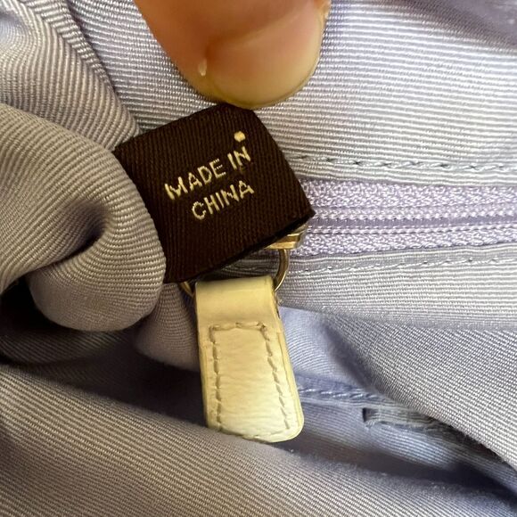 Coach Kyra Signature File Bag Crossbody Silver/Light Khaki/White No F16558 - Picture 6 of 11